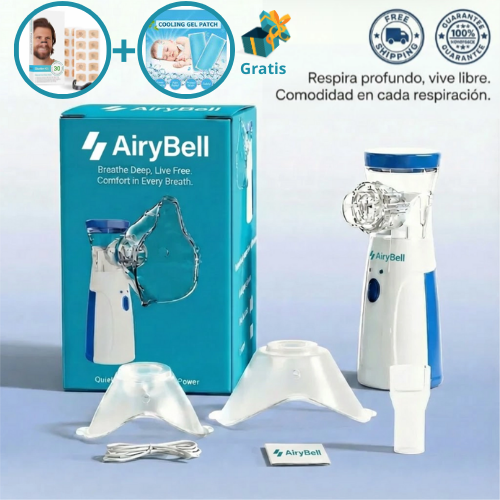 Nebulizador Portátil Ultrasilencioso Airybell®