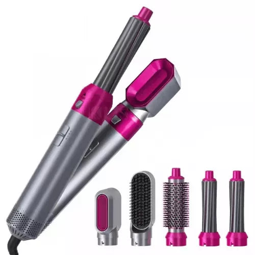 Secador de Pelo 5 en 1 con Cepillo y Plancha