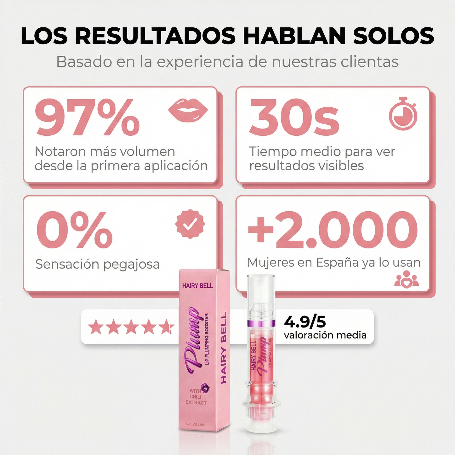 Plump® Volumenizador Labial con Ácido Hialurónico