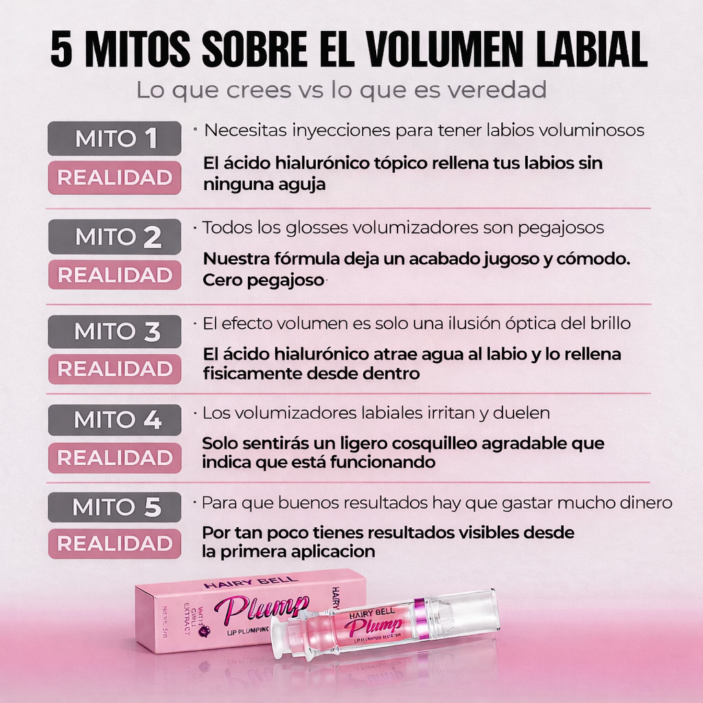 Plump® Volumenizador Labial con Ácido Hialurónico