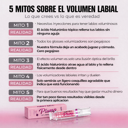 Plump® Volumenizador Labial con Ácido Hialurónico