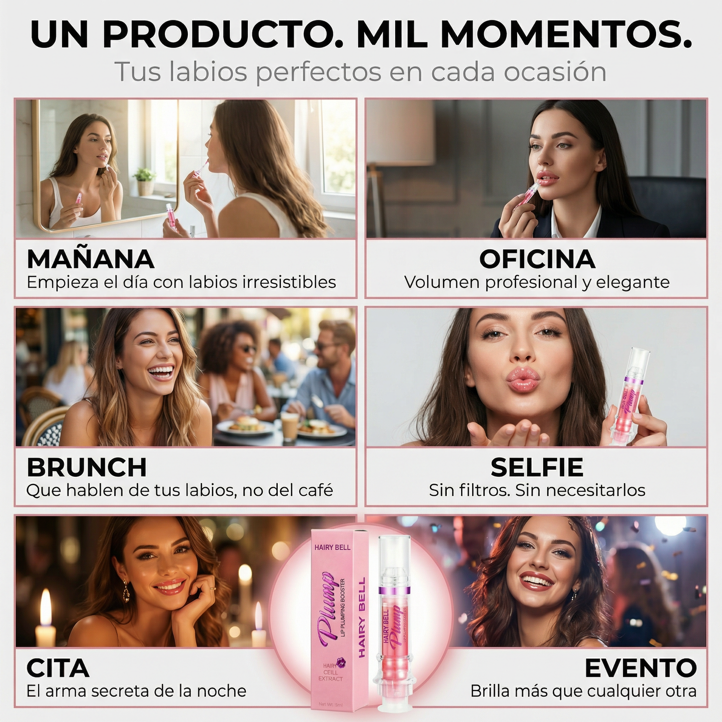 Plump® Volumenizador Labial con Ácido Hialurónico